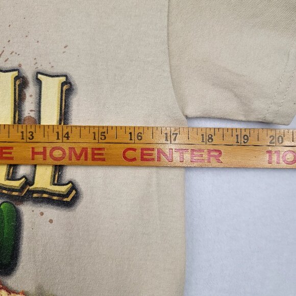 Dalecall Chase Authentics Dale Jr. Mountain Dew NASCAR Graphic Tee Beige Small - Picture 7 of 8